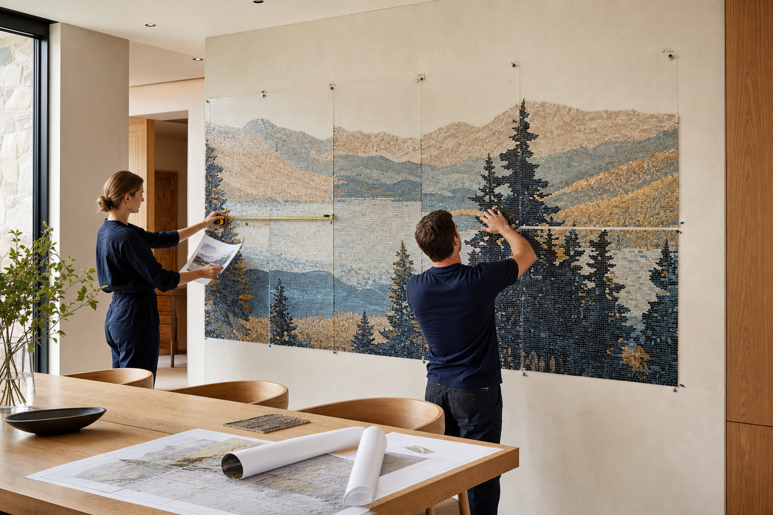 Planning a Mosaic Mural: Size, Budget and Installation